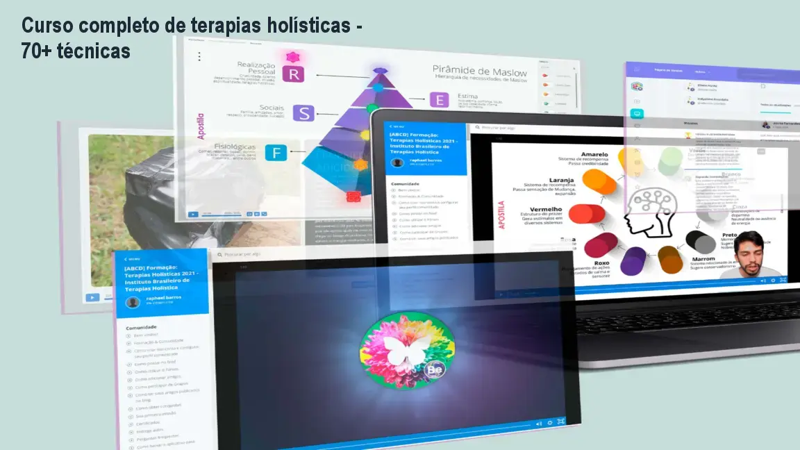 Curso completo de terapias holísticas - 70+ técnicas