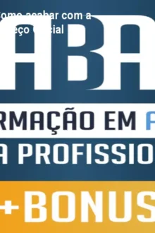 Formação em ABA: Como acabar com a insegurança prática? Preço Oficial