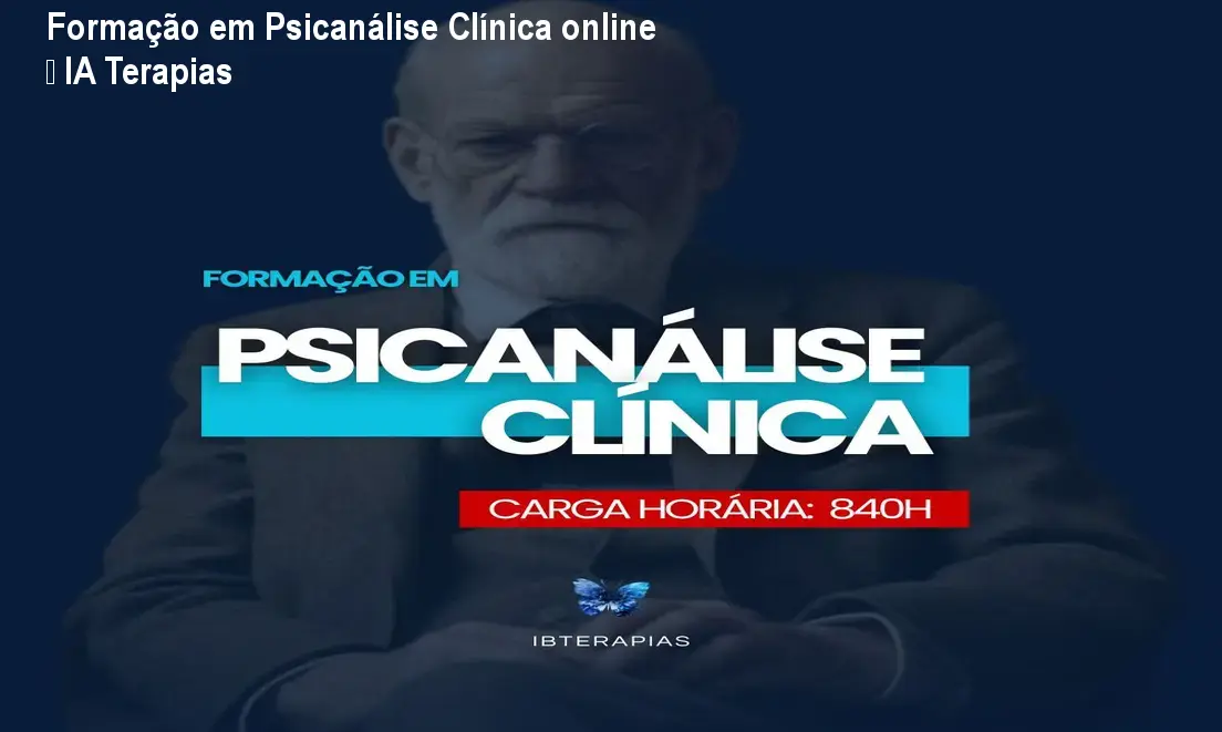 Formação em Psicanálise Clínica online – IA Terapias