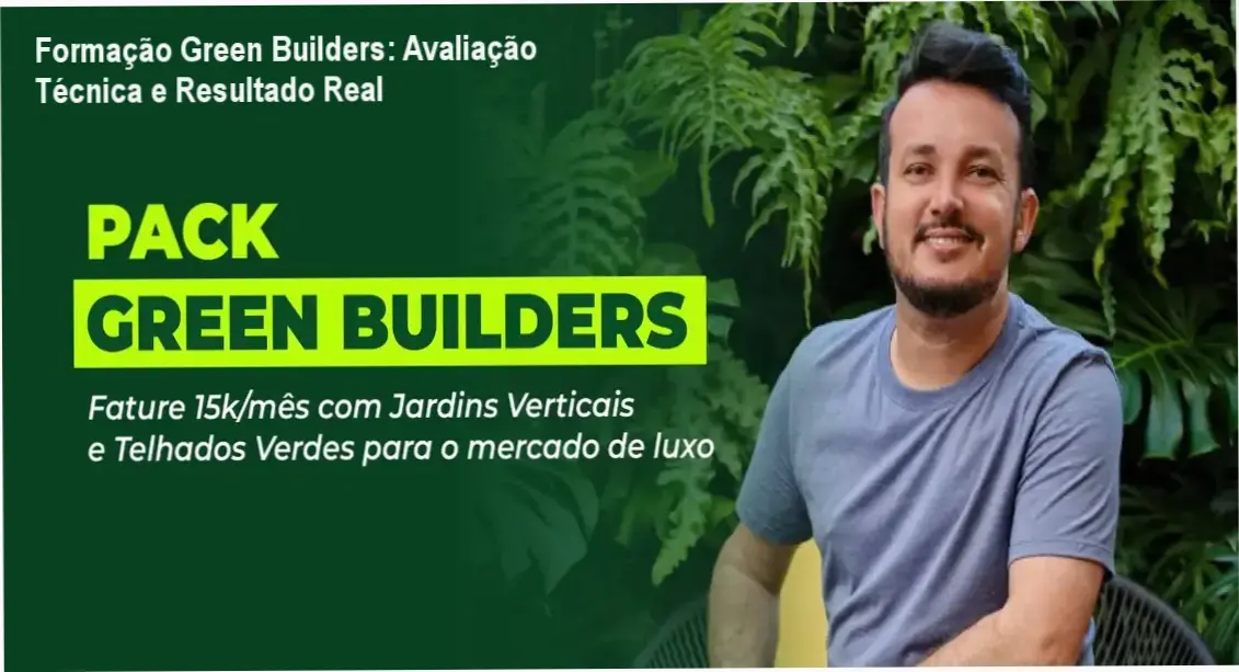 Imagem ilustrando a avaliação técnica do curso Formação Green Builders para projetos verdes