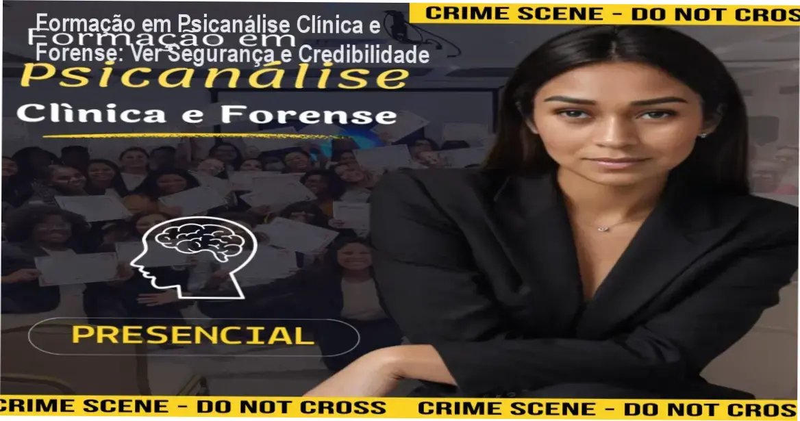 Formação em Psicanálise Clínica e Forense PSMS reputação, segurança e confiabilidade