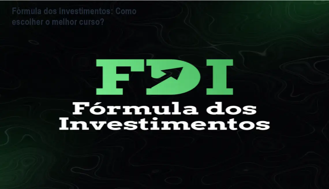 Imagem da capa do curso Fórmula dos Investimentos mostrando métodos seguros para investir