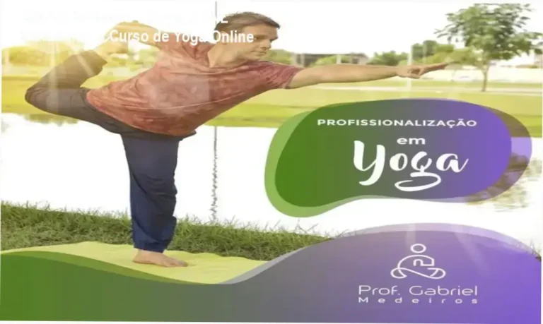 Gabriel Medeiros apresentando o Curso de Formação em Yoga Online com foco em PNL