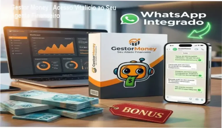 Gestor Money de Anderson Rey – acesso vitalício via WhatsApp
