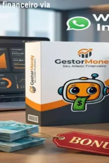 Gestor Money controle financeiro via WhatsApp