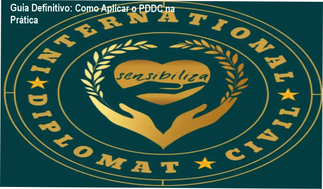 Imagem mostrando o passo a passo para aplicar o Programa de Desenvolvimento do Diplomata Civil na prática