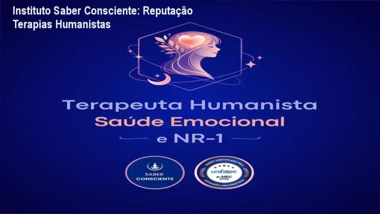 Instituto Saber Consciente – custo-benefício da formação em terapias humanistas e saúde emocional