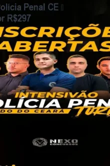 Intensivão Turbo Polícia Penal CE – Curso completo por R$297
