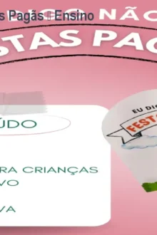 Kit Eu Digo Não a Festas Pagãs – Ensino Cristão Prático