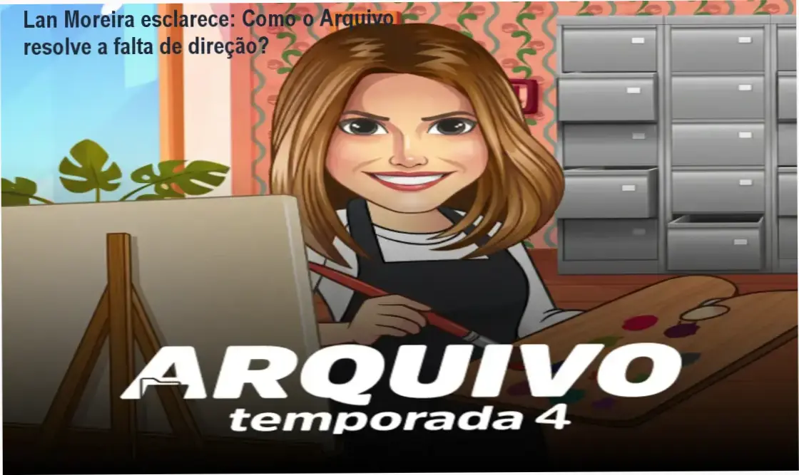 Lan Moreira apresentando o Arquivo, plataforma de vídeos reflexivos para autoconhecimento