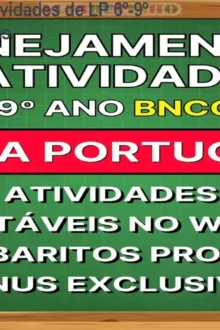 Planejamentos e Atividades de LP 6º‑9º – BNCC 2026 + Bônus
