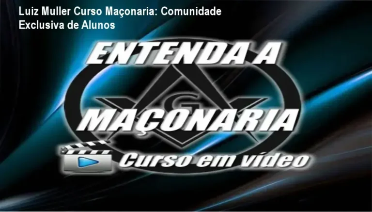 Luiz Muller Curso Maçonaria grupo de alunos, networking e comunidade