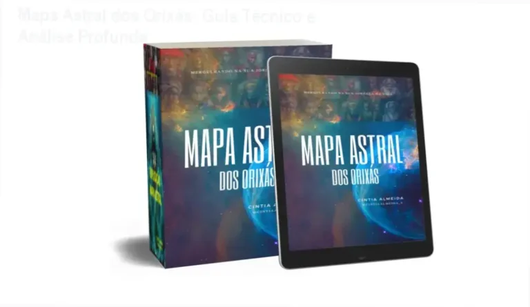 Mapa Astral dos Orixás mostrando análise personalizada de cores, elementos e recomendações de meditação