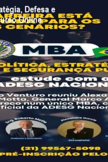 MBA em Política, Estratégia, Defesa e Segurança Pública – Curso Online