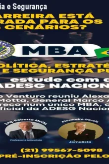 MBA em Política, Estratégia e Segurança Pública - Curso Online