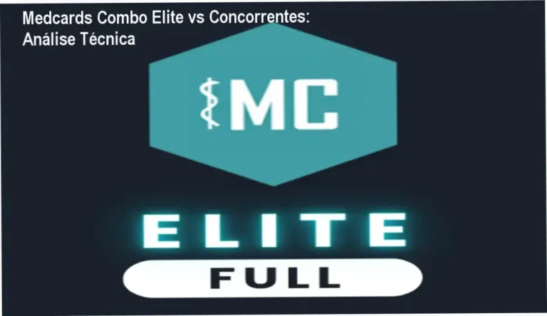Medcards Combo Elite comparado com concorrentes e alternativas do mercado