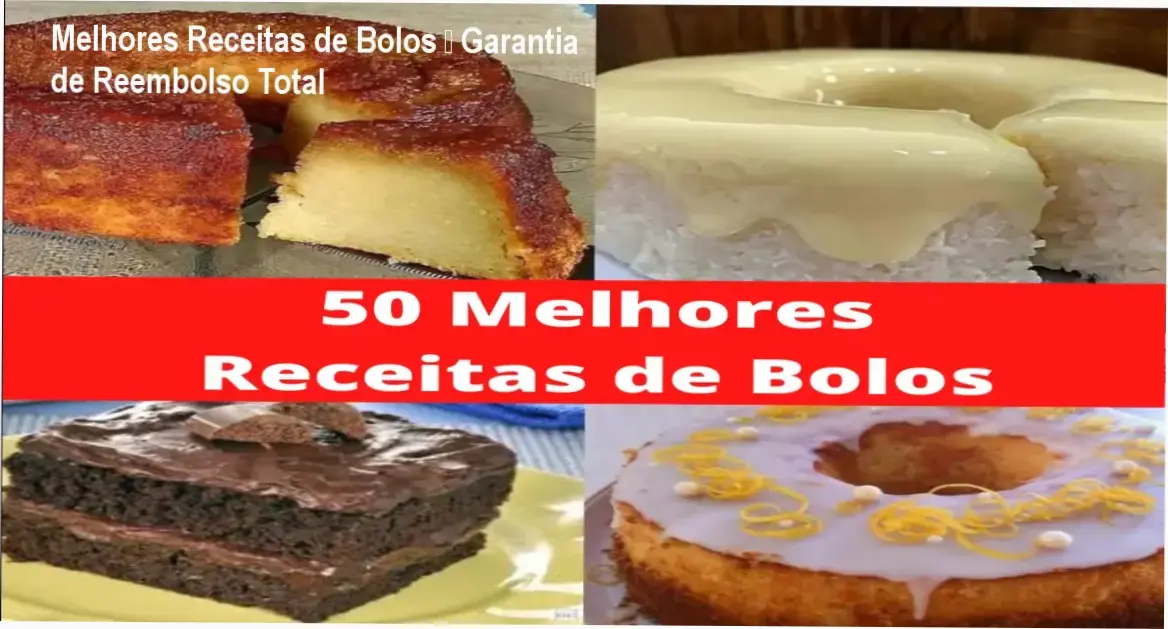 Melhores Receitas de Bolos compra segura e acesso oficial