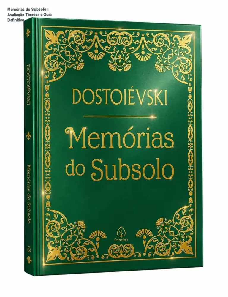 Capa do ebook Memórias do Subsolo de Fiódor Dostoiévski em formato capa dura