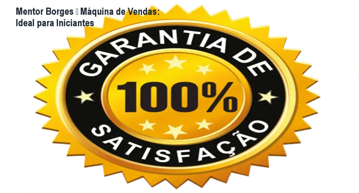Mentor Borges – Máquina de Vendas, investimento entre R$ 497 e R$ 997