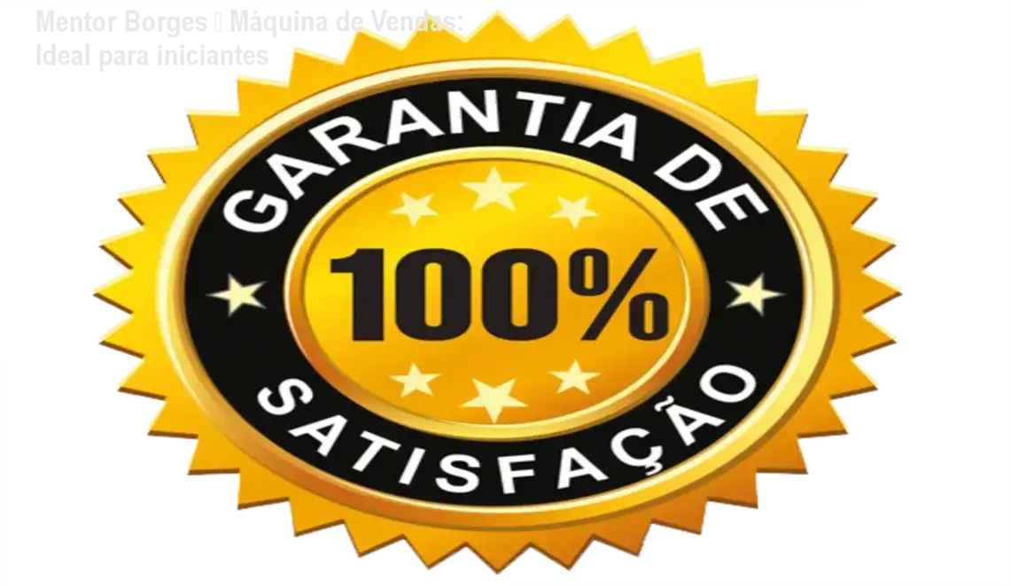 Mentor Borges – Máquina de Vendas | investimento a partir de R$ 497