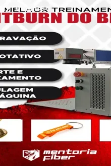 Mentoria Fiber Lightburn: domine o Laser Fiber agora