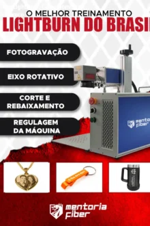 Mentoria Fiber Lightburn: Como dominar o Lightburn? Preço