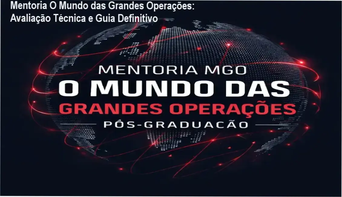 Mentoria O Mundo das Grandes Operações mostrando modelo de petição e estratégia jurídica avançada