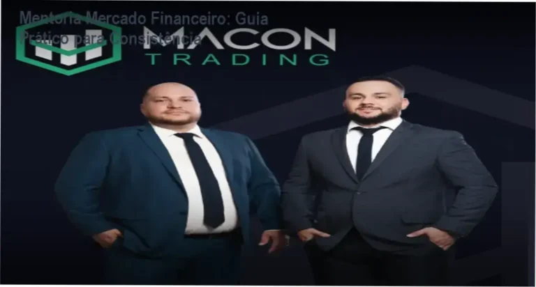 Mentoria Mercado Financeiro da Macon Trading mostrando método de leitura de mercado e gestão de risco