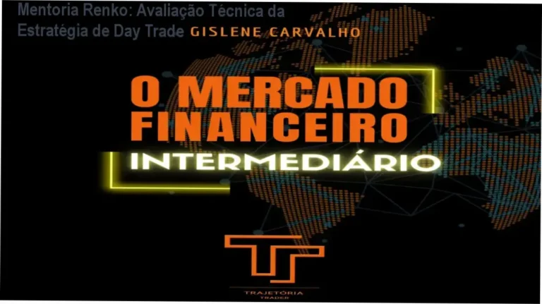 Mentora Gislene Carvalho explicando setup de cruzamento de médias no gráfico Renko durante sessão individual