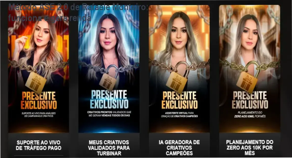 Rafaele Monteiro - Método ASE 2.0 para iniciantes que desejam renda online