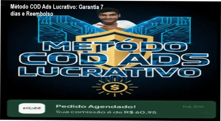 Método COD Ads Lucrativo de Ari dos Santos – política de garantia e reembolso