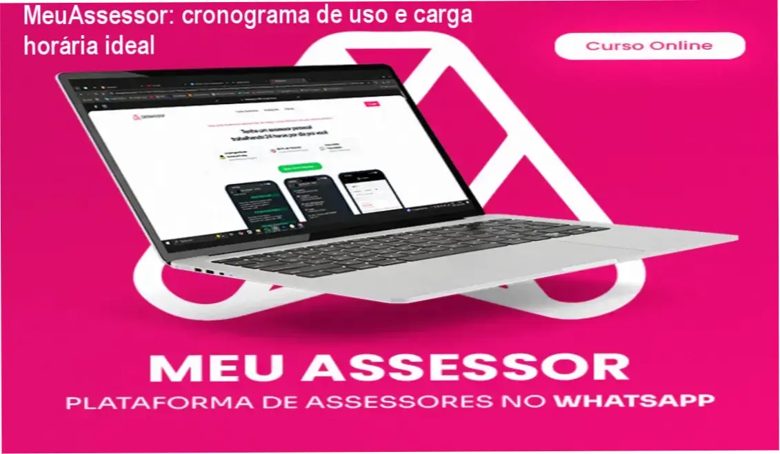 MeuAssessor cronograma de dedicação e carga horária