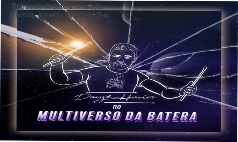 Capa do curso Multiverso da Batera mostrando método simplificado e acesso ao professor Davyd Havier