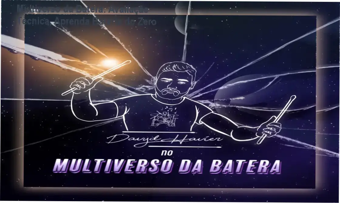 Capa do curso Multiverso da Batera mostrando método simplificado e acesso ao professor Davyd Havier