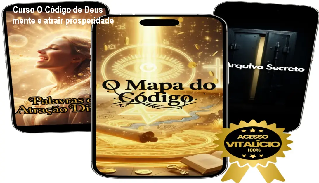 Curso O Código de Deus – Reprogramar a mente e atrair prosperidade
