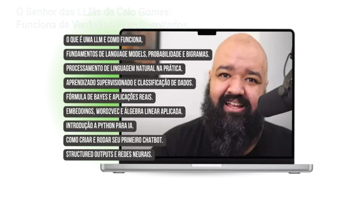 O Senhor das LLMs de Caio Gomes resultados reais e experiência prática