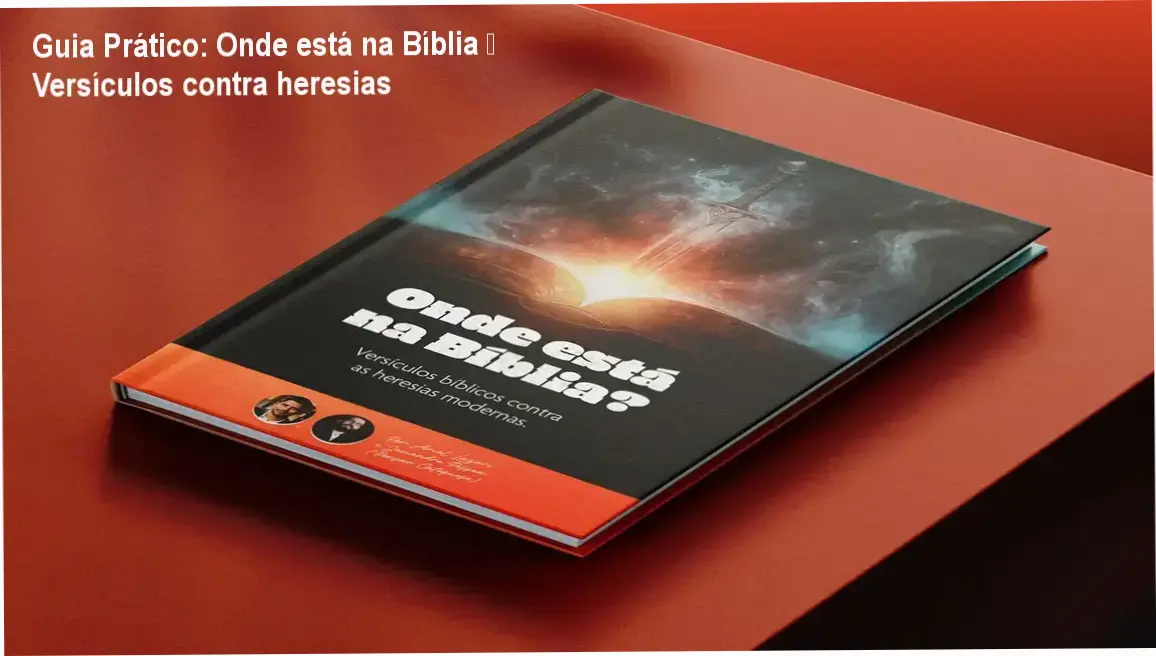 Capa do eBook Onde está na Bíblia com versículos para debates apologéticos