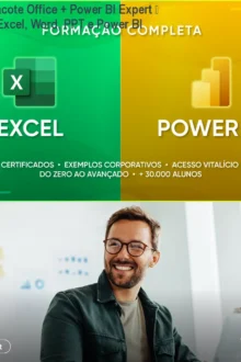 Curso Pacote Office + Power BI Expert – Domine Excel, Word, PPT e Power BI