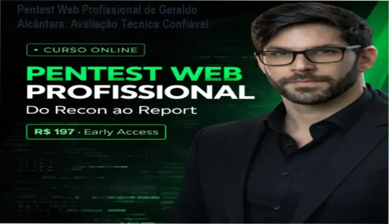 Pentest Web Profissional de Geraldo Alcântara - custo-benefício excepcional e alto valor entregue
