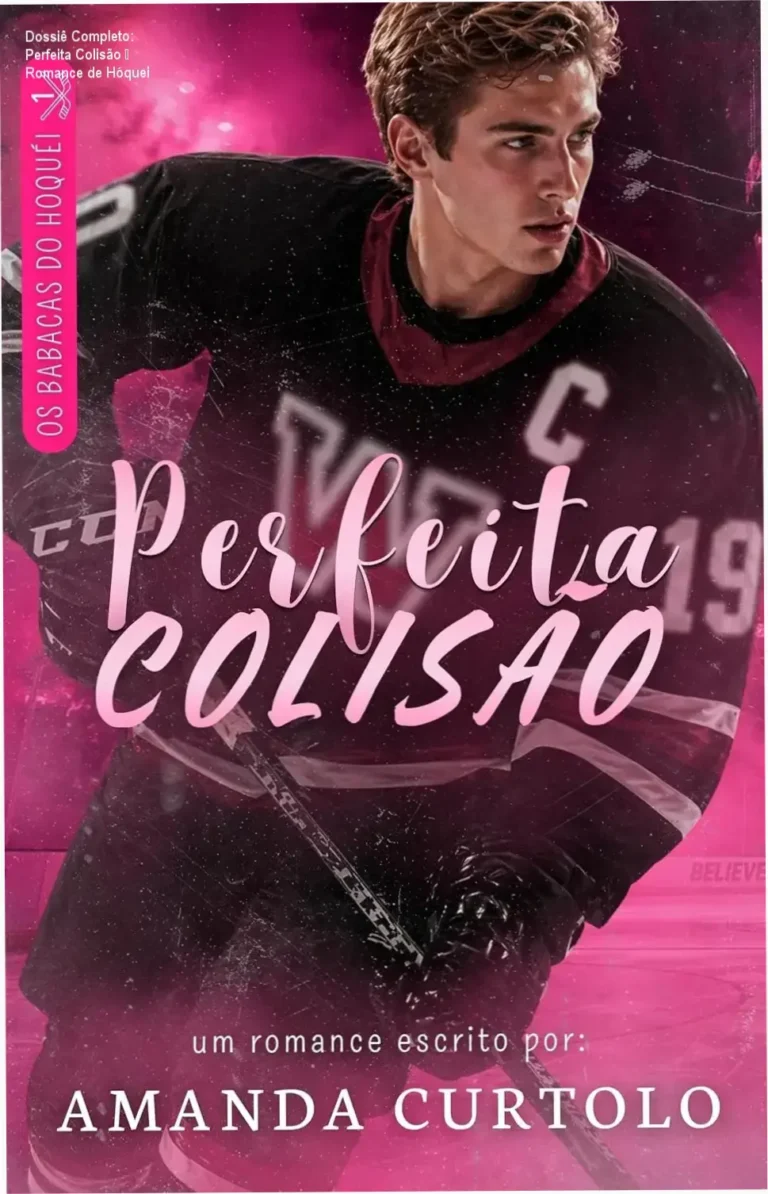 Capa do eBook Perfeita Colisão – romance de hóquei com protagonistas em conflito