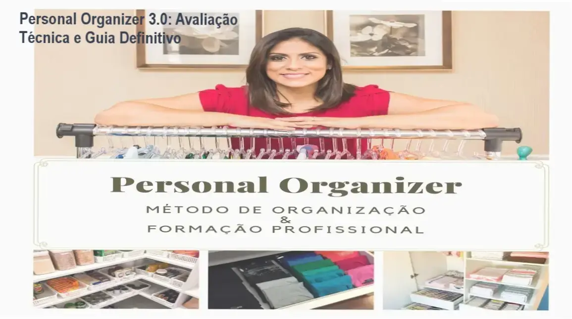 Comparativo visual dos benefícios do curso Personal Organizer 3.0 frente a outros treinamentos de organização
