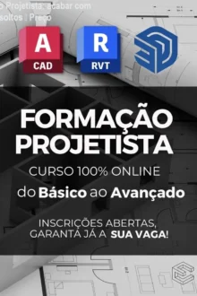 Formação Projetista: acabar com tutoriais soltos – Preço