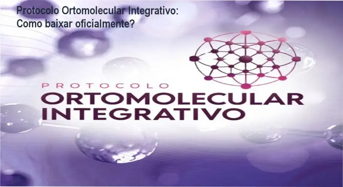 Tela mostrando o download oficial do Protocolo Ortomolecular Integrativo