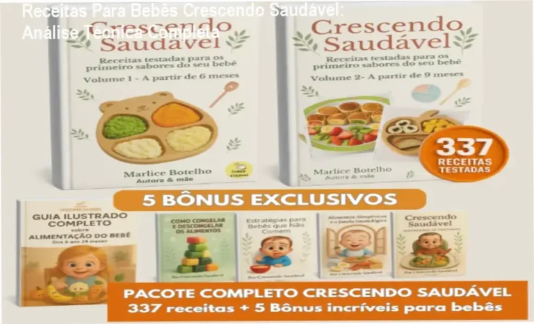 Receitas Para Bebês Crescendo Saudável por Marlice Botelho Costa Bonini – bastidores e visão interna
