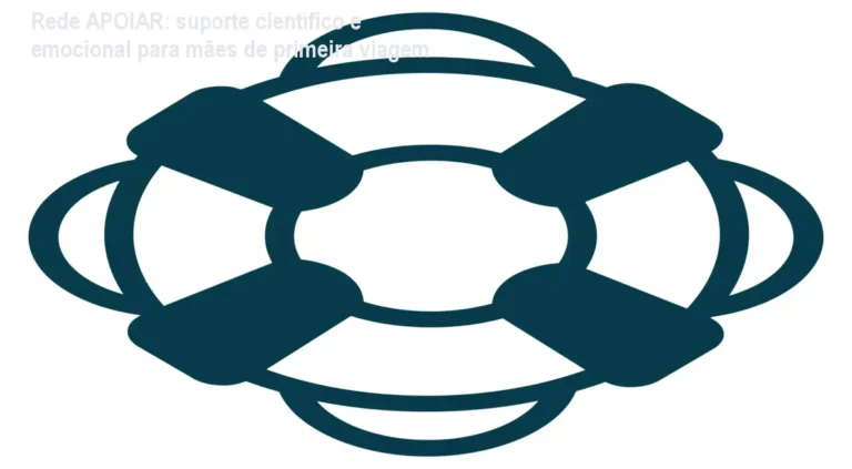 Imagem ilustrando a plataforma Rede APOIAR com aulas online e comunidade de mães