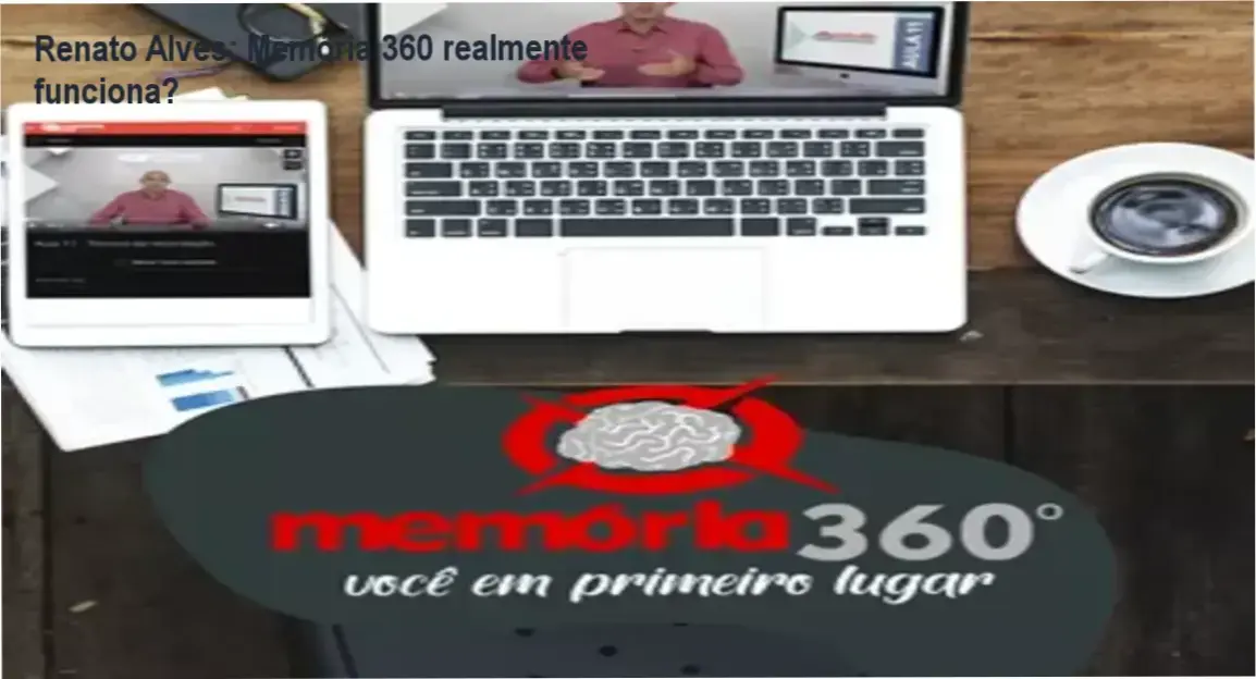 Renato Alves apresenta o curso Memória 360 com foco em técnicas de memorização e leitura dinâmica