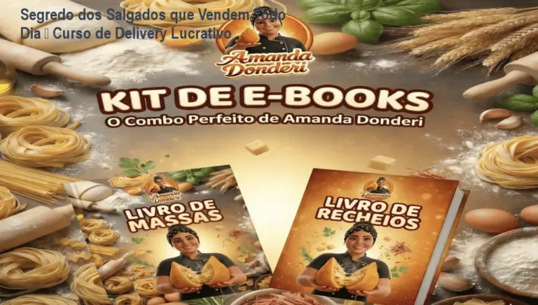Curso da Amanda mostra como produzir salgados de delivery rentáveis e evitar desperdício