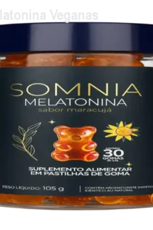 Somnia – Gomas de Melatonina Veganas para Dormir Rápido