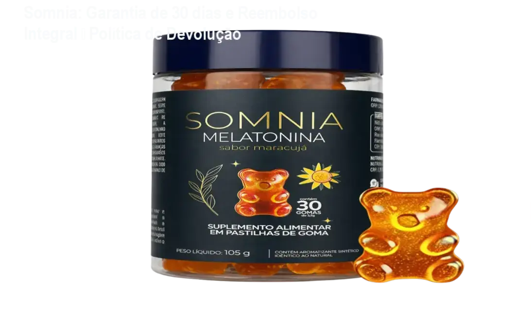 Somnia garantia reembolso cancelamento política de devolução