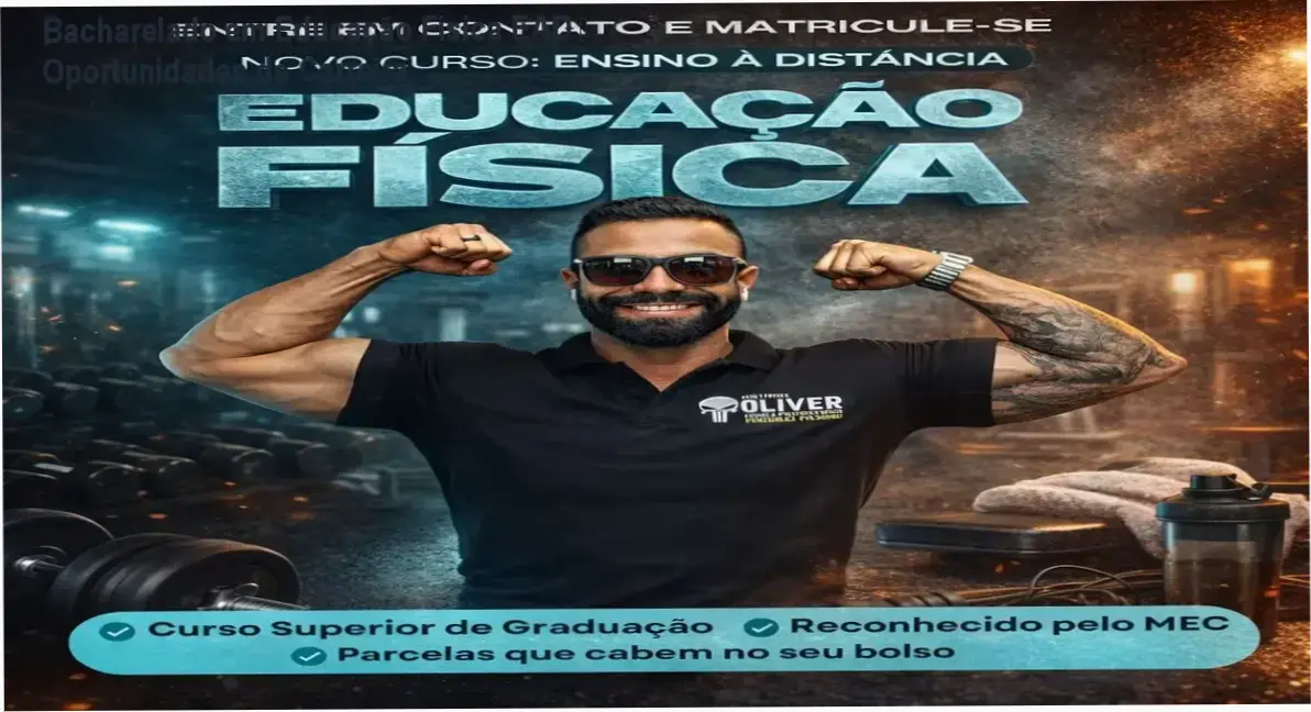 Superior Bacharelado em Educação Física EAD – Instituto Óliver | carreira e aplicação prática